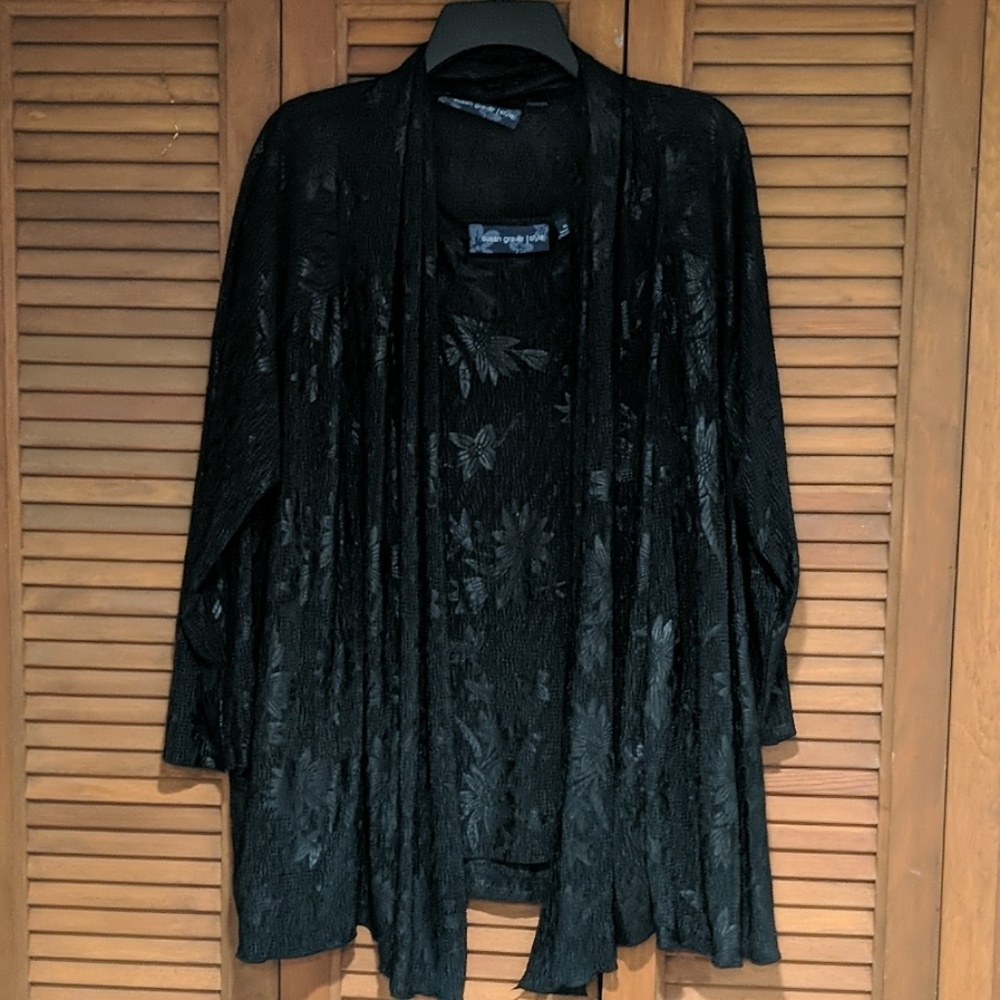 Susan graver jacket and tank